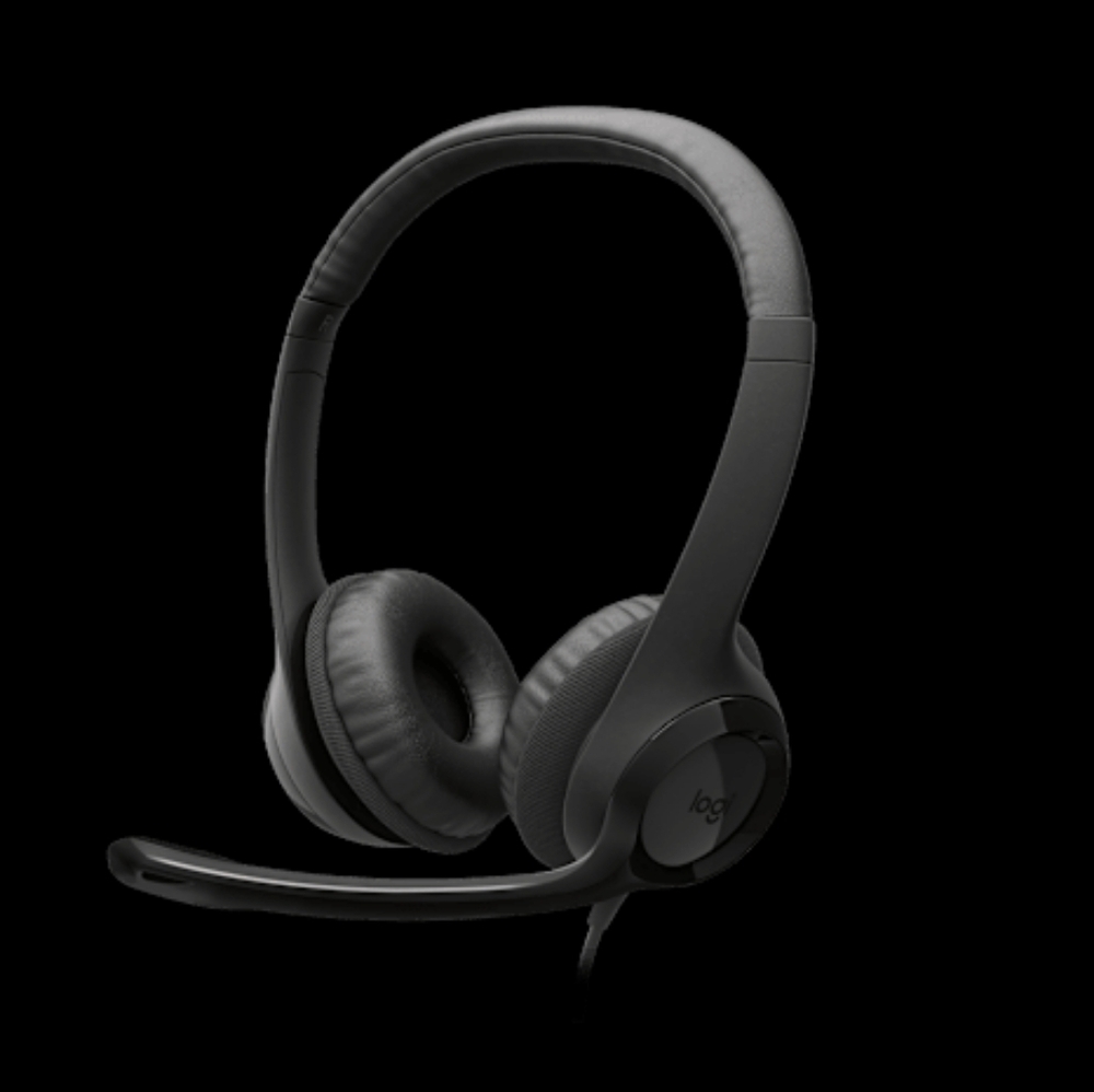 ๐ฃLogitech - H390๐ Wired USB-A On-Ear Stereo Sleek Headphones ๐ง๐ถ๐ค - Picture 2 of 10